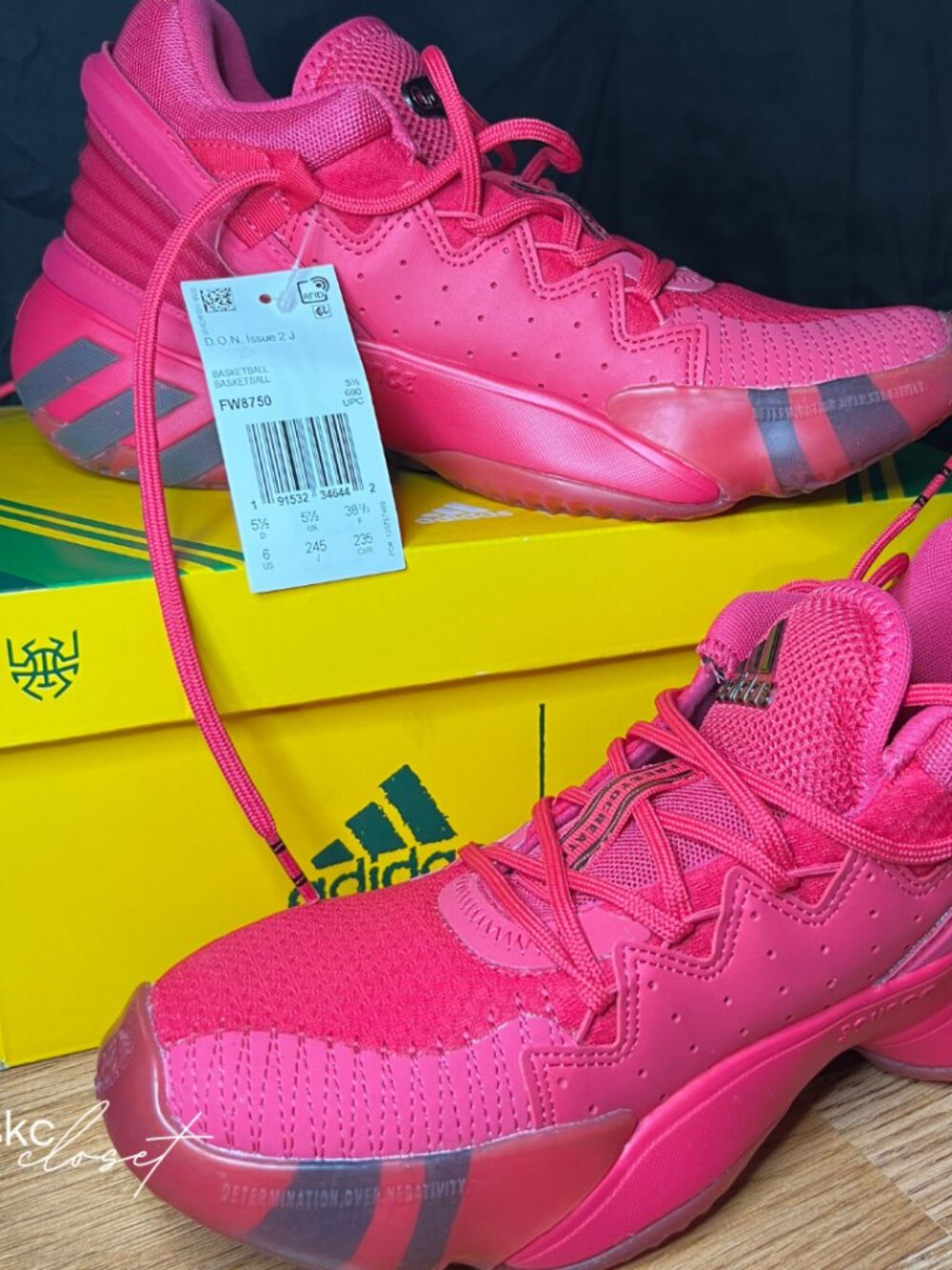 adidas D.O.N. Issue #2 x Crayola Basketball Shoes Power Pink/Core Black